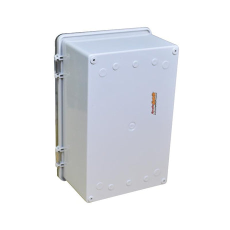 Box Panel Plastik ABS 190x290x140 mm Transparant + Base Plate Durabox