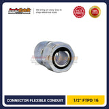 Duratech Connector Flexible FTPD 16 ke Pipa Drat 1/2"