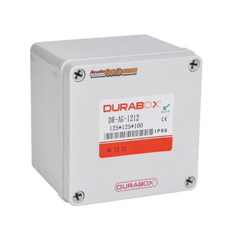 Durabox ABS Junction Box Plastik 125x125x100 mm Abu-abu