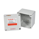 Durabox ABS Junction Box Plastik 125x125x100 mm Abu-abu