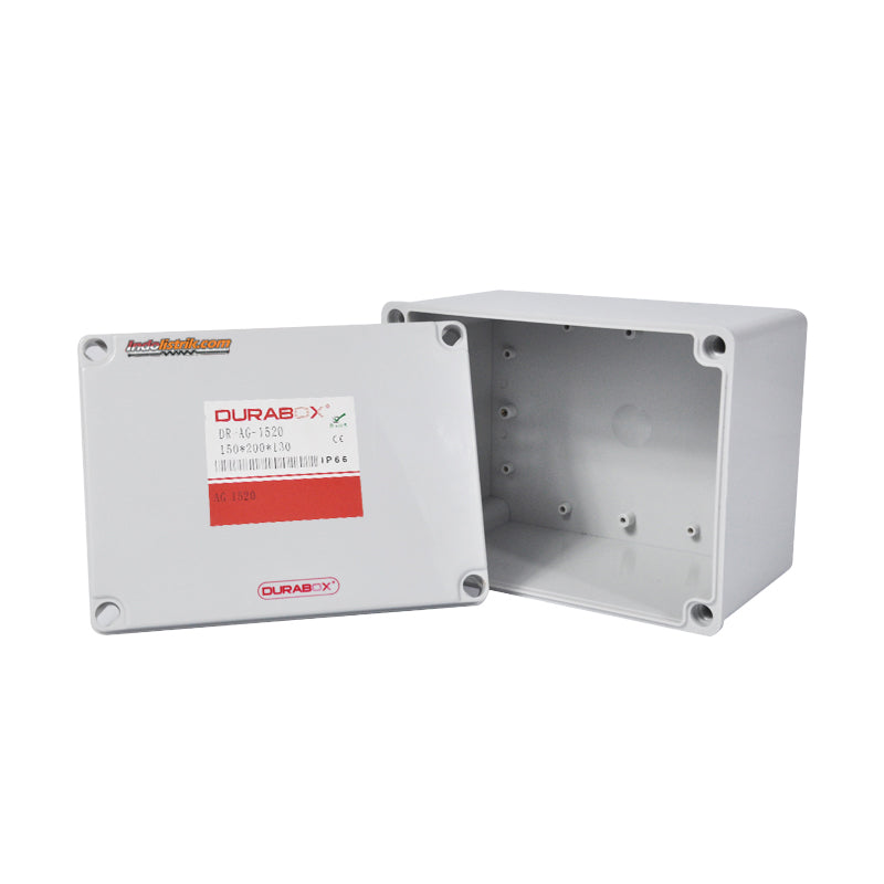 Durabox ABS Junction Box Plastik 150x200x100 mm Abu-abu