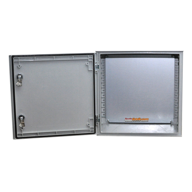 Durabox Box Panel 400x400x200 mm Polyester + Metal IP65 Weatherproof