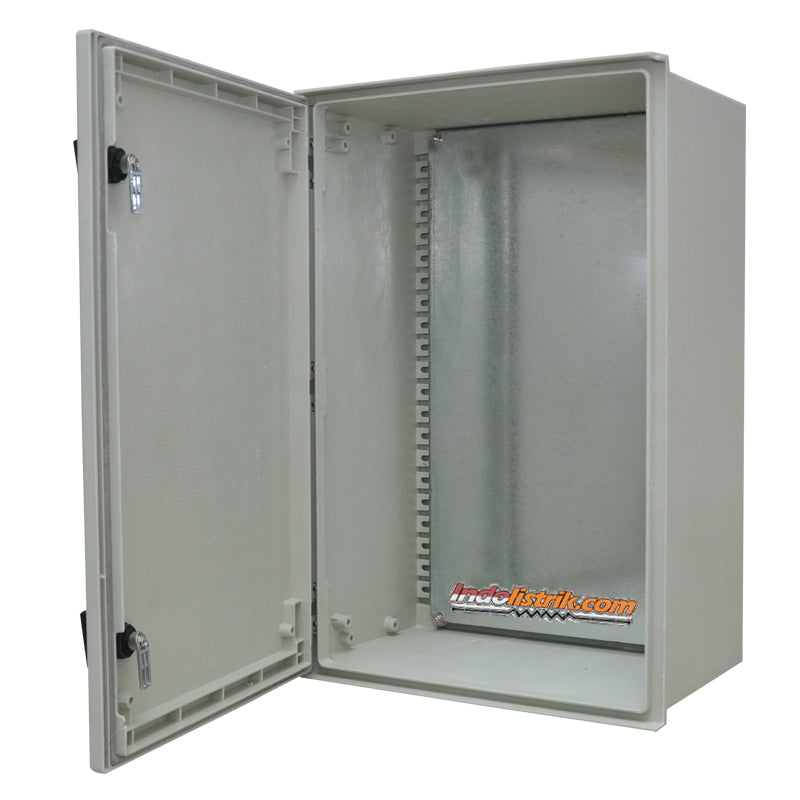 Durabox Box Panel 600x400x230 mm Polyester + Metal IP65 Weatherproof