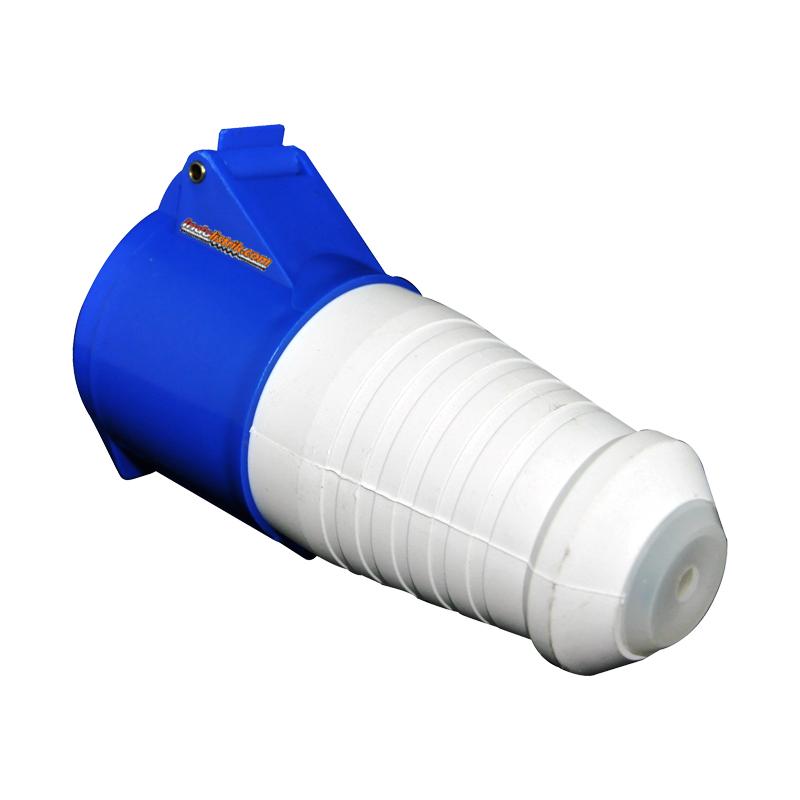 Industrial Mobile Mounting Socket untuk Genset 3Pole 32 A CEE 223 TAB