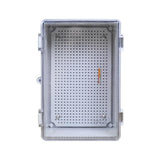 Box Panel Plastik ABS 190x290x140 mm Transparant + Base Plate Durabox