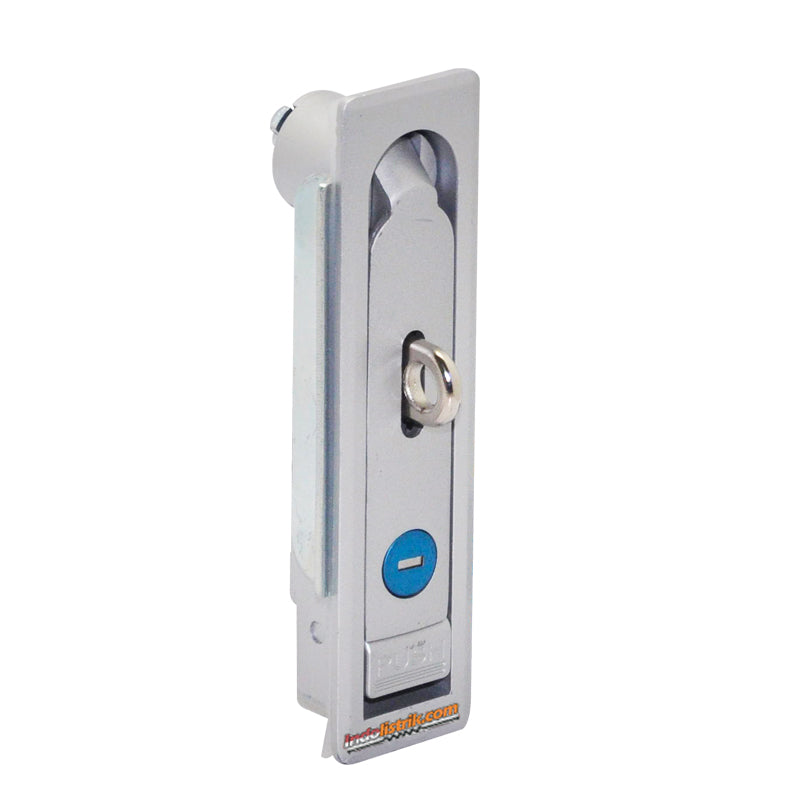 Haitan Kunci Panel MS 712-1-L (150x38mm) With Push and Lock Doff