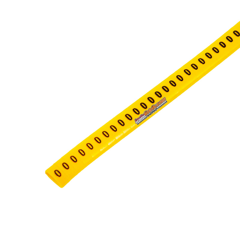 Nintoku Kabel Marker FM - 1 Angka 0 Oval Kuning