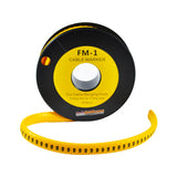 Nintoku Kabel Marker FM - 1 Angka 9 Oval Kuning