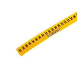 Nintoku Kabel Marker FM - 1 Huruf H Oval Kuning