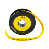 Nintoku Kabel Marker FM - 1 Huruf K Oval Kuning