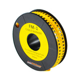 Nintoku Kabel Marker FM - 1 Huruf M Oval Kuning