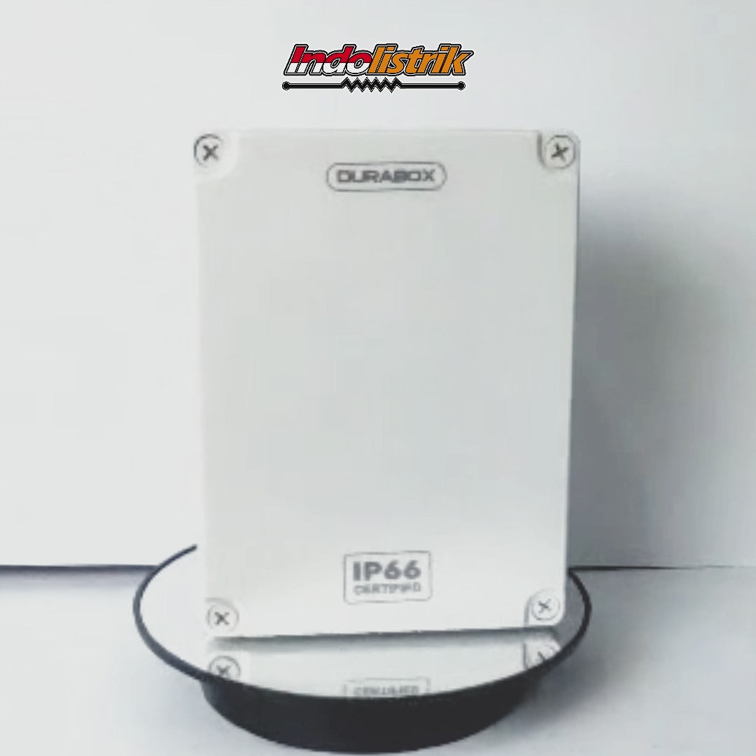 ABS Junction Box Plastik 150x200 x 75 mm Abu-abu Durabox
