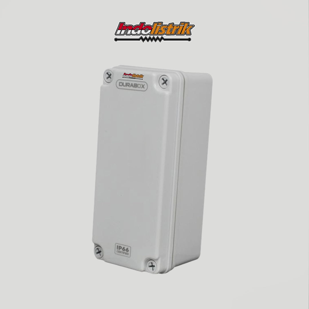Durabox ABS Plastik Box 80x180x70 mm Abu-abu