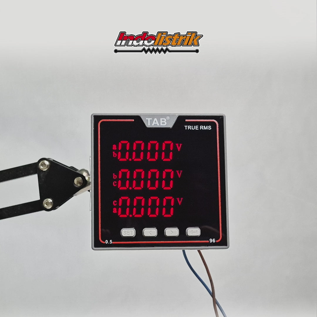 TAB SCN310-96S Digital Power Meter 3 Phase LED 96x96 RS485 Modbus