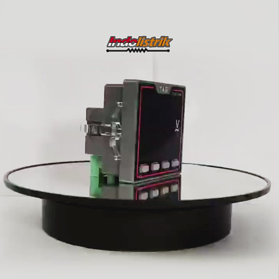 Voltmeter Digital LED 1 Phase AC 72 x 72 SCN312 TAB