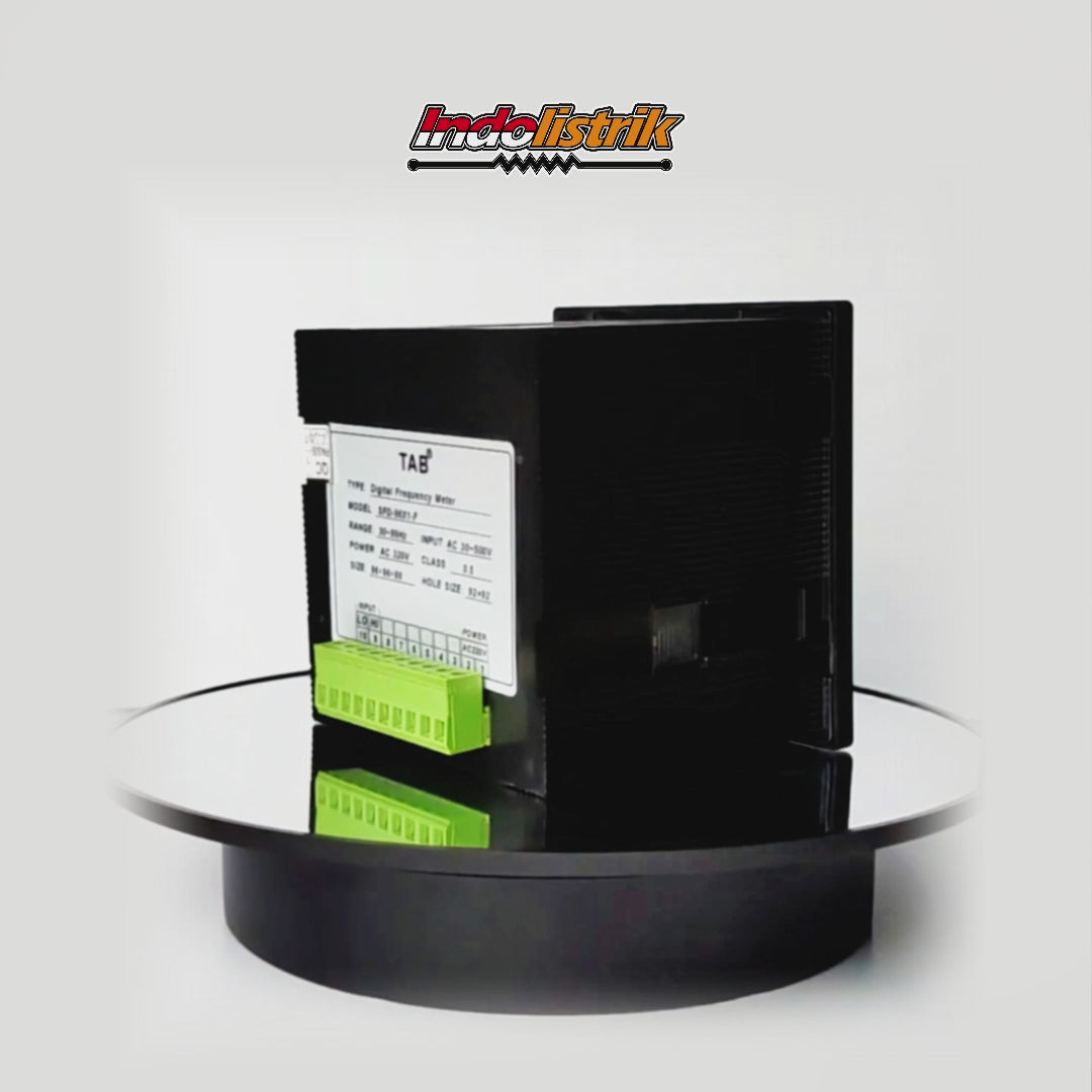 TAB Digital Frekuensi meter / HZ Meter 96x96 30-99Hz