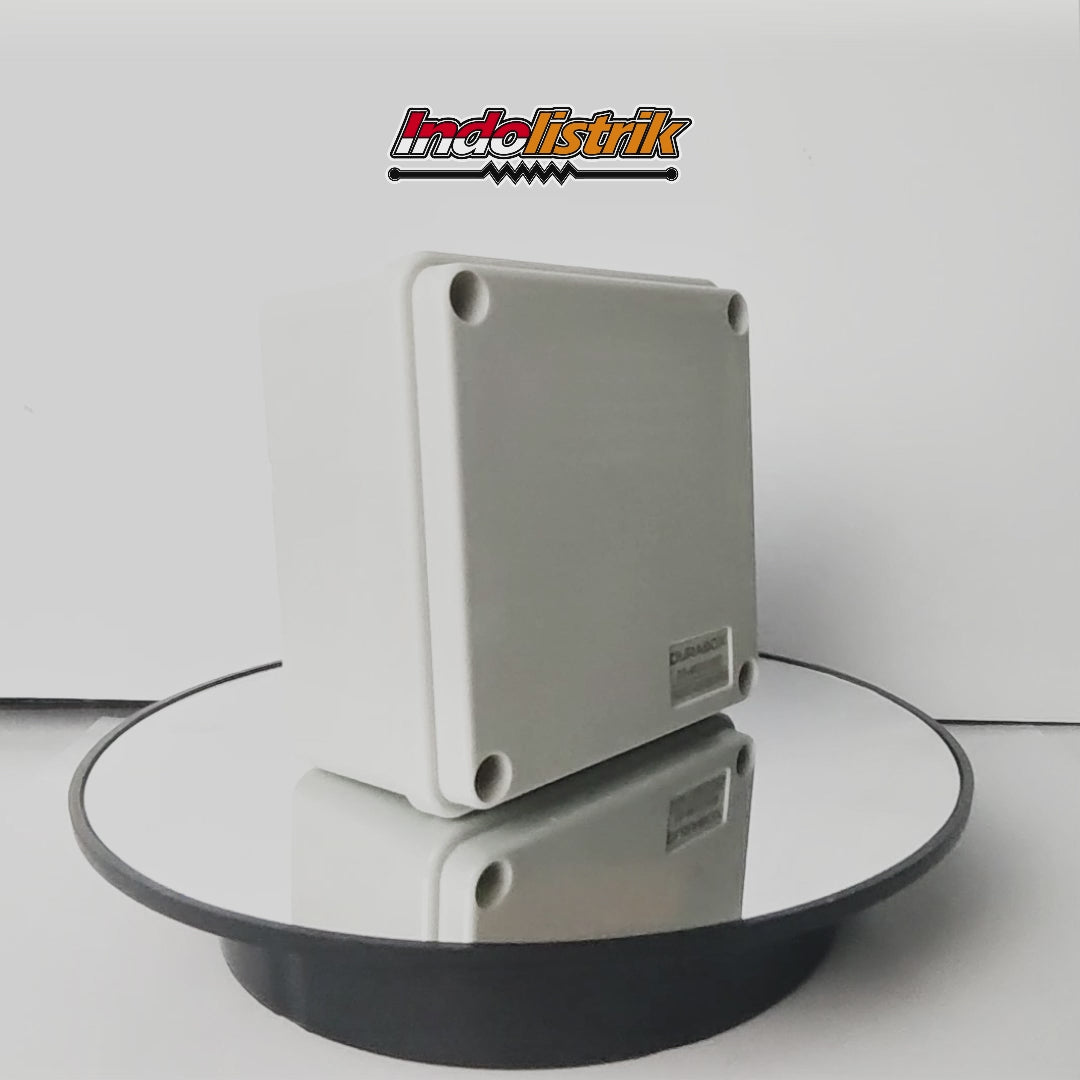 Durabox Junction Box ABS IP56 100x100x50mm Box Panel Listrik Waterproof Tahan Air