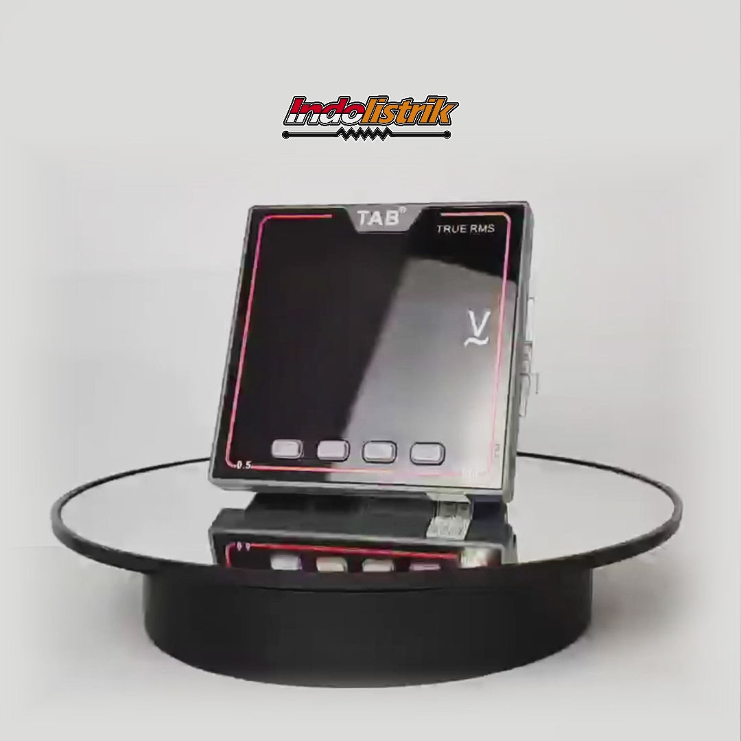 Voltmeter Digital LED 1 Phase AC 96 x 96 SCN312 TAB