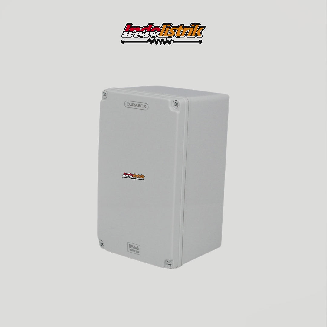 Durabox ABS Junction Box Panel Plastik 150x250x130 mm Abu-abu