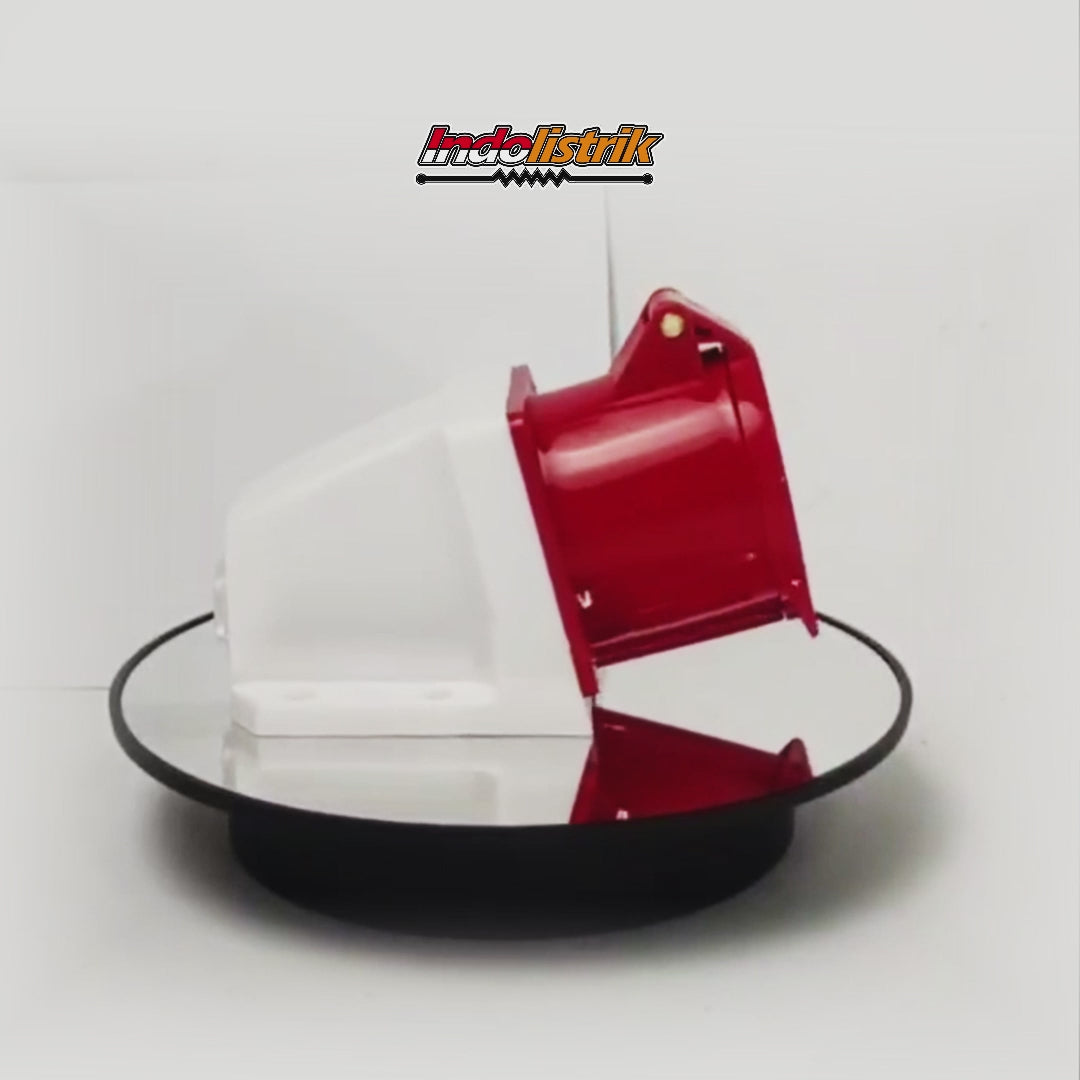 TAB Industrial Surface Mounting Socket CEE 124 (4P x 32 Ampere).