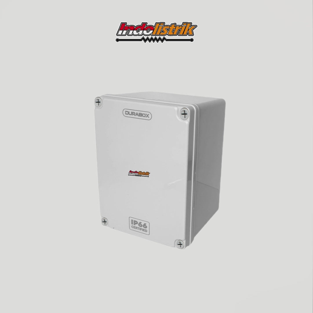 Durabox ABS Junction Box Panel Plastik 150x200x130 mm Abu-abu