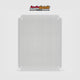 Durabox Tatakan Box Plastik 280x340mm Base Plate Dudukan Junction Box ABS Warna Abu Abu