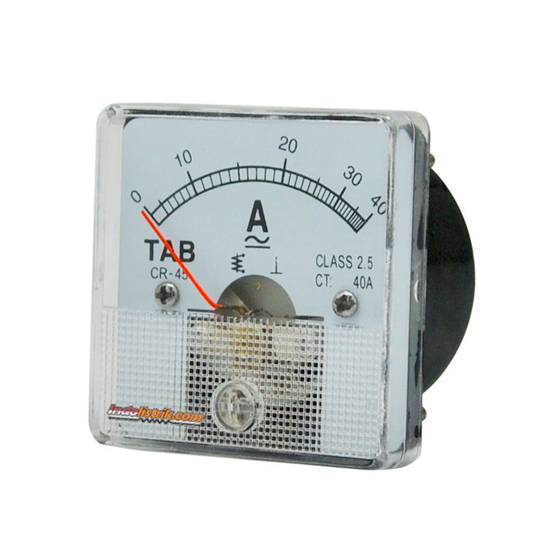 TAB Ampere meter CR45 40A (AC/DC)