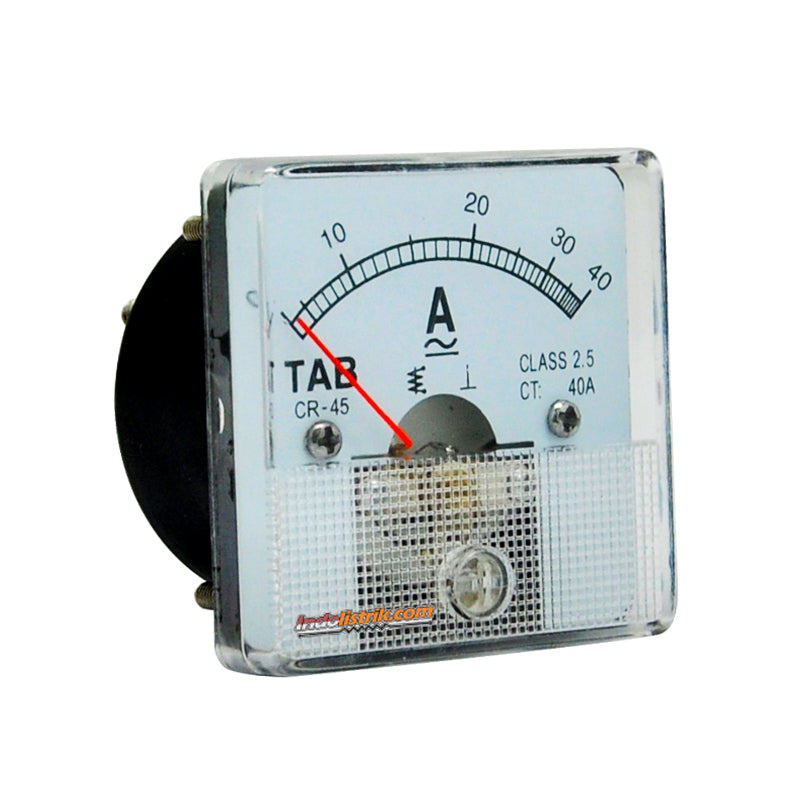 TAB Ampere meter CR45 40A (AC/DC)