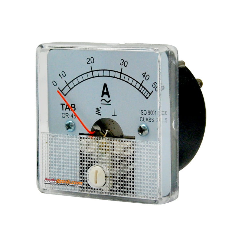 TAB Ampere meter CR45 50A (AC/DC)