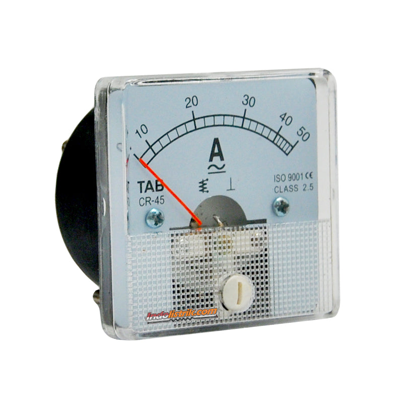 TAB Ampere meter CR45 50A (AC/DC)