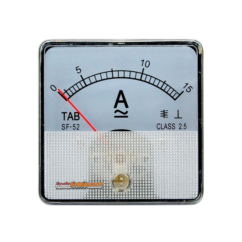 TAB Ampere meter CR52 15A (AC/DC)