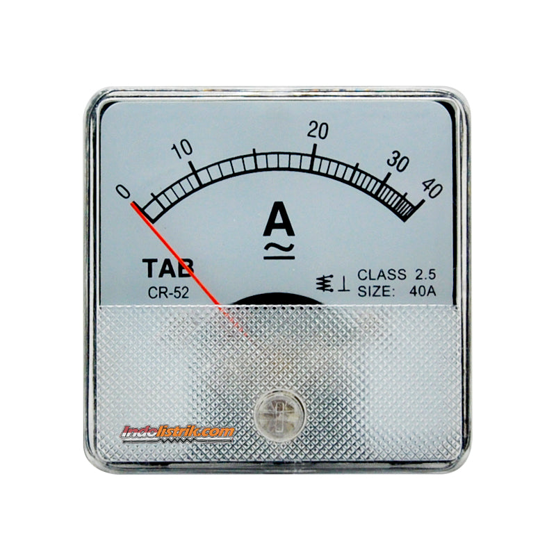 TAB Ampere meter CR52 40A (AC/DC)