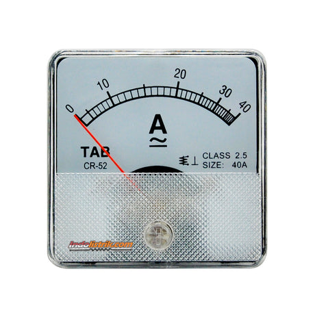 TAB Ampere meter CR52 40A (AC/DC)