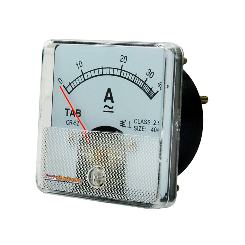 TAB Ampere meter CR52 40A (AC/DC)