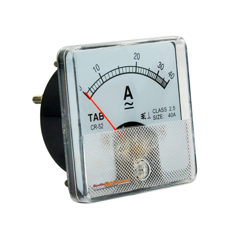 TAB Ampere meter CR52 40A (AC/DC)