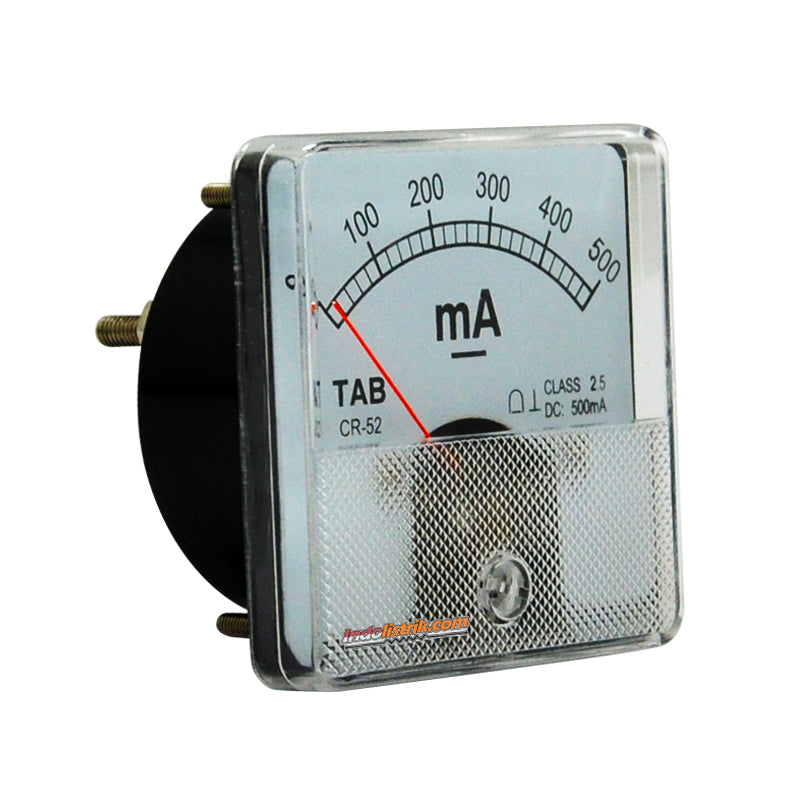 TAB Ampere meter CR52 500mA (DC)