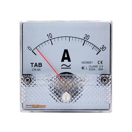 TAB Ampere meter CR65 30A (AC/DC)