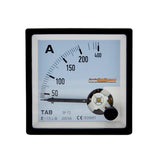 TAB Ampere Meter Analog 72x72 Via CT 200/5A