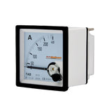 TAB Ampere Meter Analog 72x72 Via CT 200/5A