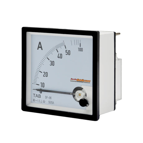 TAB Ampere Meter Analog 96x96 Via CT 50/5A