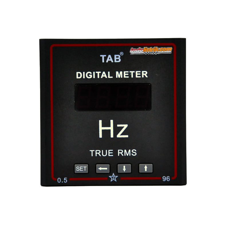 TAB Digital Frekuensi meter / HZ Meter 96x96 30-99Hz