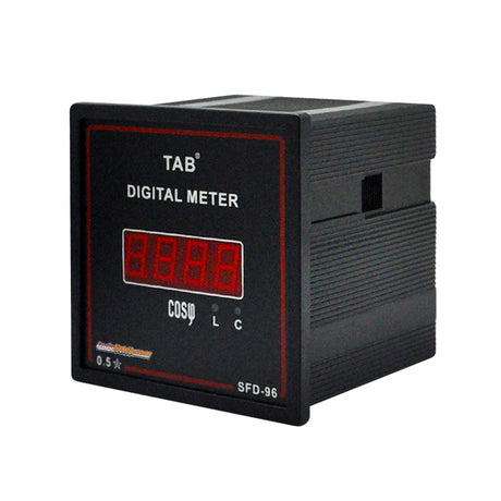 TAB Digital Power Factor / cos phi meter 96x96