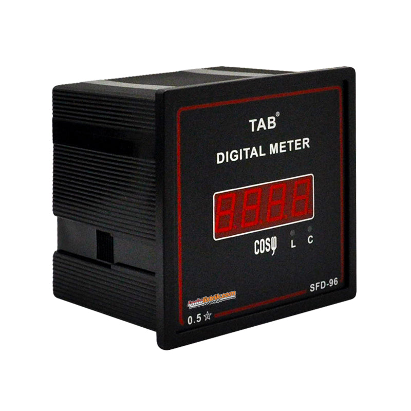 TAB Digital Power Factor / cos phi meter 96x96