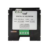 TAB Digital Voltmeter 72x72 600VAC