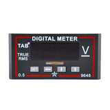 TAB Digital Voltmeter 96x48 600VDC