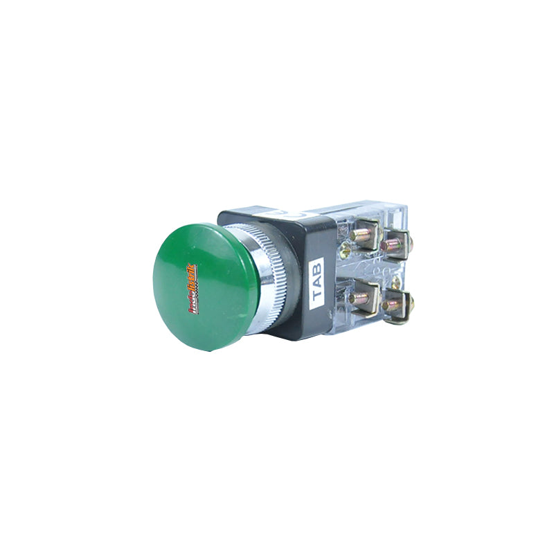 Push Button Spring Terminal Jual TAB Emergency Push Button Spring Return PB2511M Hijau Murah ...