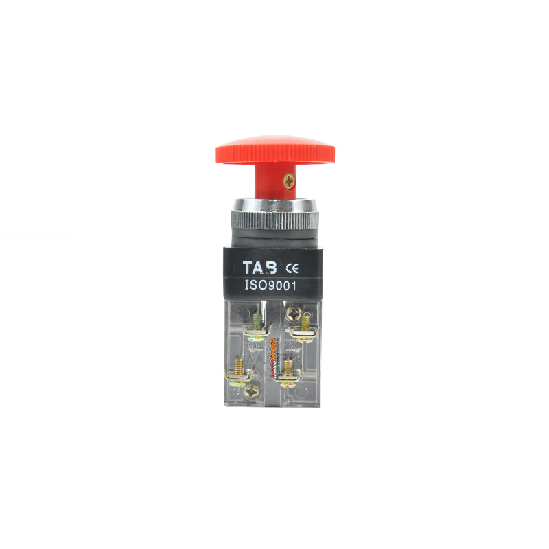 TAB Emergency Push Button Push Lock PB2511MZ Merah