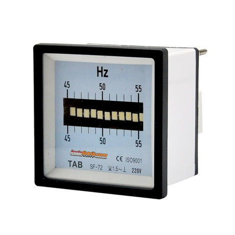 TAB Frekuensi Meter Analog Getar 72x72 45-55HZ