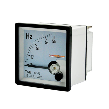 TAB Frekuensi Meter Analog Jarum 72x72 45-55HZ