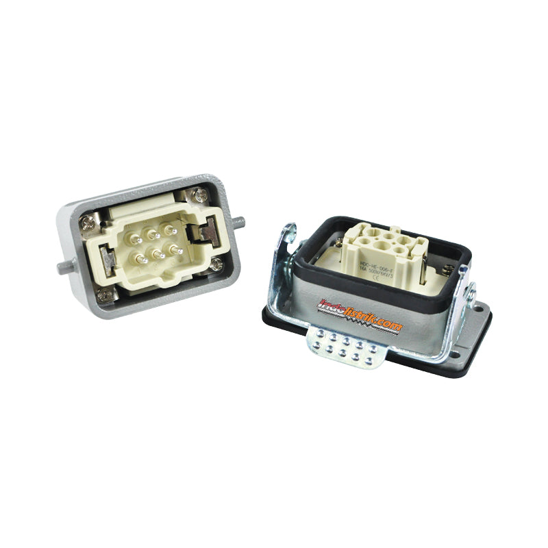 TAB Heavy Duty Connector 6 Pin HDC-HE-06-2